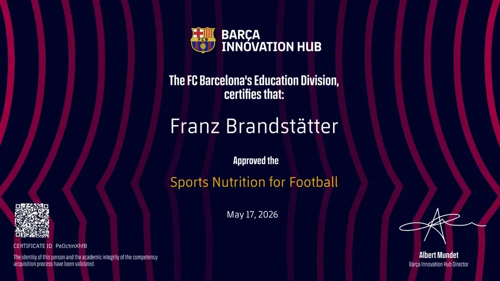 Sports Nutrition for Football